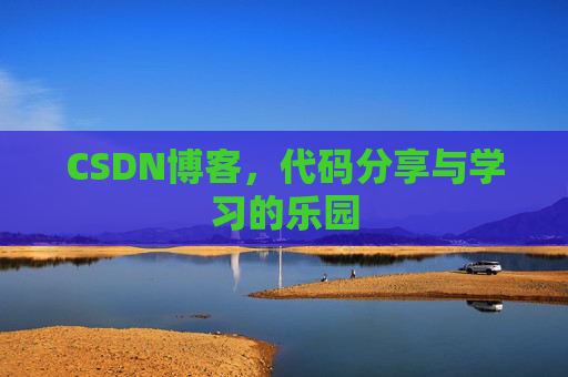 CSDN博客，代码分享与学习的乐园